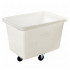Кубический контейнер на колёсах Rubbermaid, белый, 500 литров, Арт.FG461600WHT Кубический контейнер на колёсах Rubbermaid, белый, 500 литров, Арт.FG461600WHT