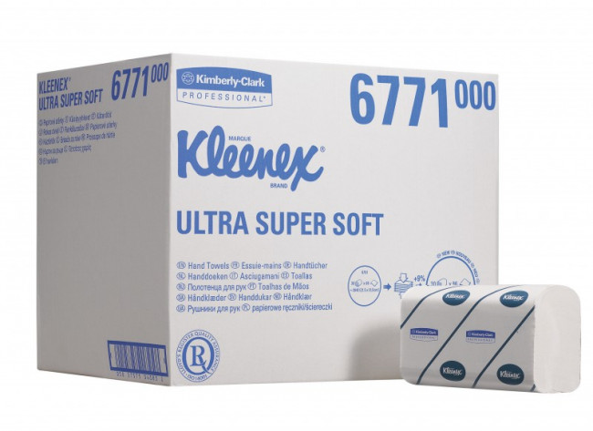 Бумажные полотенца в пачках KLEENEX Ultra Super Soft 6771 (Заменено на 6710), Арт.6771 Бумажные полотенца в пачках KLEENEX Ultra Super Soft 6771 (Заменено на 6710), Арт.6771