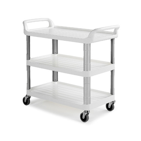 Гостиничная тележка Shelf, TTS c тремя полками, белая, Арт.0F003800W Гостиничная тележка Shelf, TTS c тремя полками, белая, Арт.0F003800W
