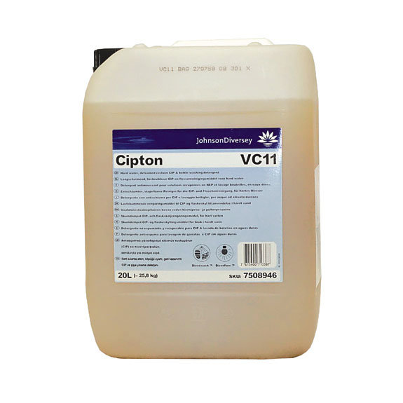 Универсальное щелочное средство Cipton VC11 для CIP мойки и бутыломоечных машин, 20 литров, Арт.7522931 Универсальное щелочное средство Cipton VC11 для CIP мойки и бутыломоечных машин, 20 литров, Арт.7522931