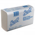Бумажные полотенца в пачках Scott® SlimFold, белые, однослойные, 12 пачек х 147 листа (цена за 1 коробку), Арт.5856
