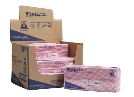 Cалфетки нетканые WypAll® X50, красные