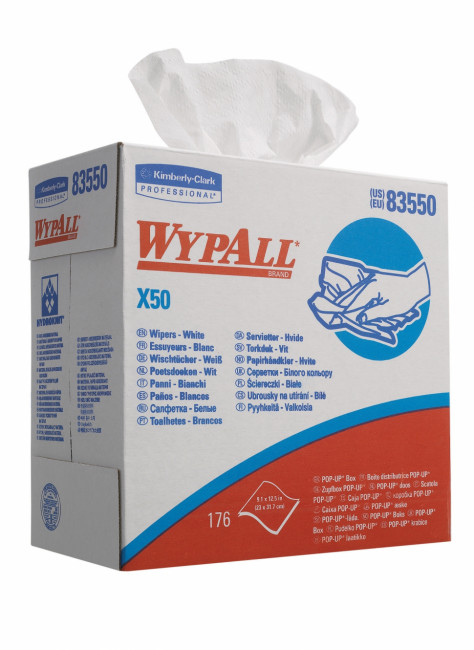 Cалфетки нетканые WypAll® X50 (снят с производства), Арт.8355 Cалфетки нетканые WypAll® X50 (снят с производства), Арт.8355