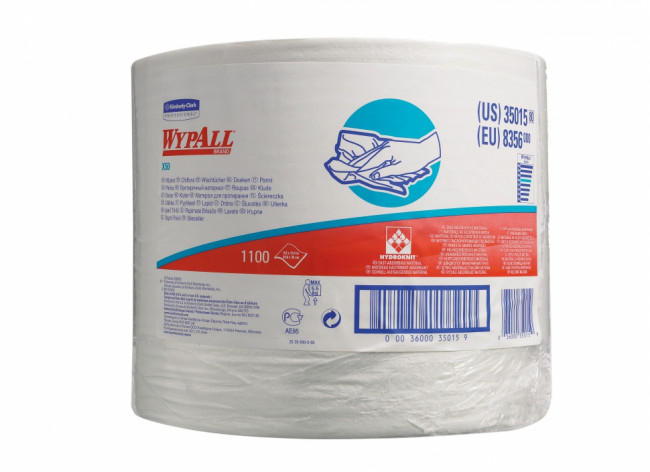 Протирочный материал WypAll® X50, в рулонах, белый, Арт.8356 Протирочный материал WypAll® X50, в рулонах, белый, Арт.8356
