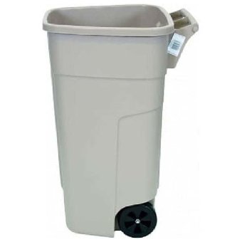 Контейнер на колёсах Rubbermaid 100 литров, серо-бежевый Контейнер на колёсах Rubbermaid 100 литров, серо-бежевый