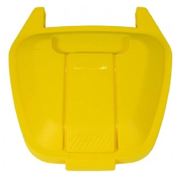 Крышка для контейнера на колёсах Rubbermaid R002218 жёлтая Крышка для контейнера на колёсах Rubbermaid R002218 жёлтая
