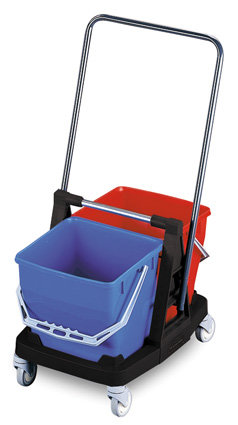 Двухвёдерная тележка для уборки Rubbermaid Duo Bravo R050838, Арт.R050838 Двухвёдерная тележка для уборки Rubbermaid Duo Bravo R050838, Арт.R050838