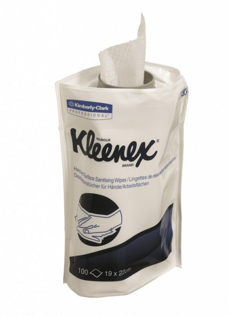 Дезинфицирующие салфетки KLEENEX в сменном блоке 6х100л., Арт.7783 Дезинфицирующие салфетки KLEENEX в сменном блоке 6х100л., Арт.7783