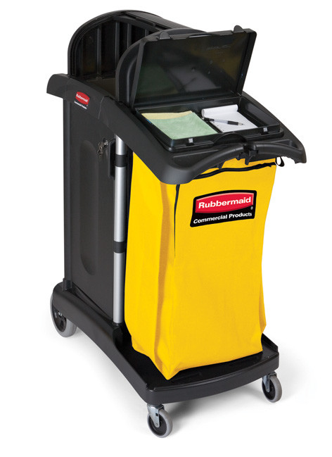 Тележка для уборки c аксессуарами Rubbermaid, Арт.FG9T7400BLA Тележка для уборки c аксессуарами Rubbermaid, Арт.FG9T7400BLA