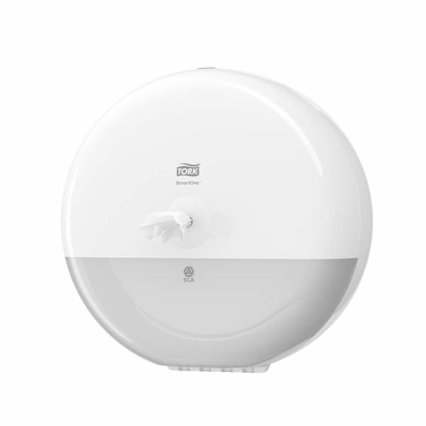 Диспенсер туалетной бумаги Tork SmartOne в рулонах, белый, Арт.680000 Диспенсер туалетной бумаги Tork SmartOne в рулонах, белый, Арт.680000