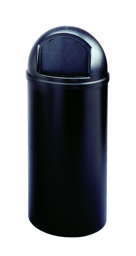 Уличный контейнер Rubbermaid Marshal Classic 56.8 литра, чёрный, Арт.FG816088BLA Уличный контейнер Rubbermaid Marshal Classic 56.8 литра, чёрный, Арт.FG816088BLA