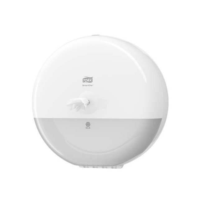 Диспенсер туалетной бумаги Tork SmartOne, белый, Арт.681000 Диспенсер туалетной бумаги Tork SmartOne, белый, Арт.681000