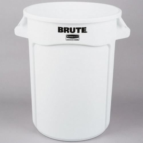 Контейнер круглый Rubbermaid BRUTE 121.1 литр, белый, Арт.FG263200WHT Контейнер круглый Rubbermaid BRUTE 121.1 литр, белый, Арт.FG263200WHT