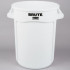 Контейнер круглый Rubbermaid BRUTE 121.1 литр, белый, Арт.FG263200WHT Контейнер круглый Rubbermaid BRUTE 121.1 литр, белый, Арт.FG263200WHT