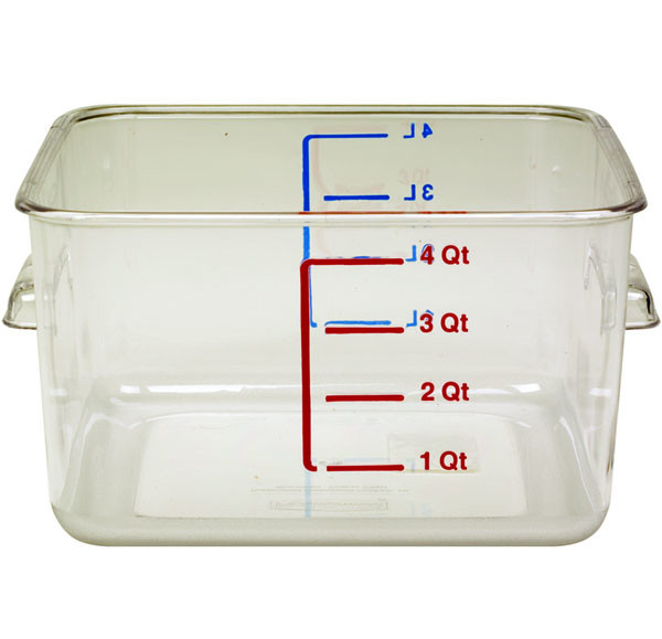 Компактный контейнер Rubbermaid 3,8 л., Арт.FG630400CLR Компактный контейнер Rubbermaid 3,8 л., Арт.FG630400CLR