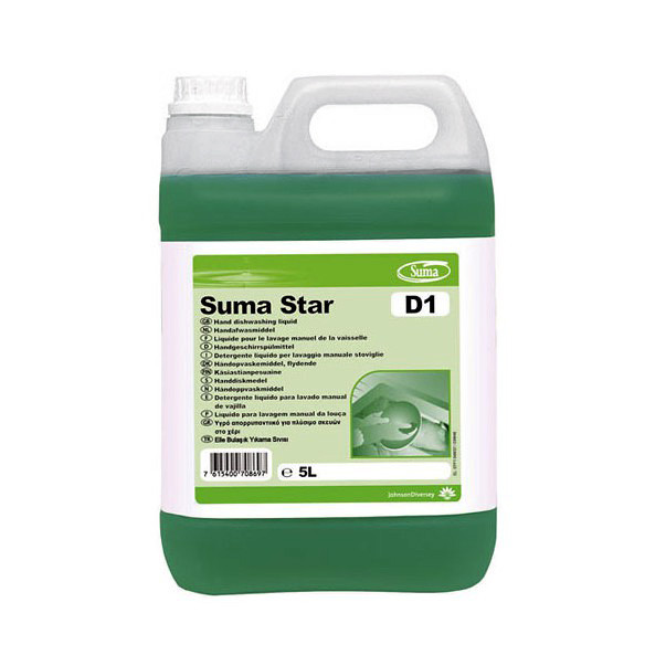 Моющее средство Suma Star D1 для замачивания и ручного мытья посуды , Арт.7508226 Моющее средство Suma Star D1 для замачивания и ручного мытья посуды , Арт.7508226