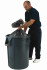 Контейнер круглый Rubbermaid BRUTE с вент. каналами 166.5 литров, чёрный, Арт.FG264360BLA Контейнер круглый Rubbermaid BRUTE с вент. каналами 166.5 литров, чёрный, Арт.FG264360BLA