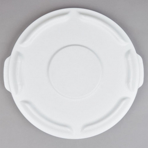 Крышка для контейнера Rubbermaid BRUTE на 37.9 литров, белая, Арт.FG260900WHT Крышка для контейнера Rubbermaid BRUTE на 37.9 литров, белая, Арт.FG260900WHT