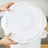 Крышка для контейнера Rubbermaid BRUTE на 37.9 литров, белая, Арт.FG260900WHT Крышка для контейнера Rubbermaid BRUTE на 37.9 литров, белая, Арт.FG260900WHT