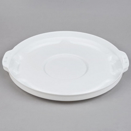 Крышка для контейнера Rubbermaid BRUTE на 37.9 литров, белая, Арт.FG260900WHT Крышка для контейнера Rubbermaid BRUTE на 37.9 литров, белая, Арт.FG260900WHT