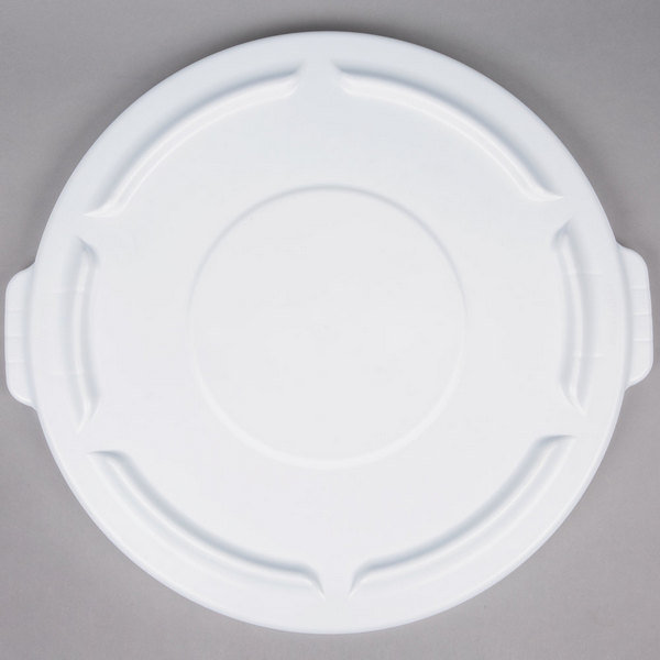 Крышка для контейнера Rubbermaid BRUTE на 121.1 литр, белая, Арт.FG263100WHT