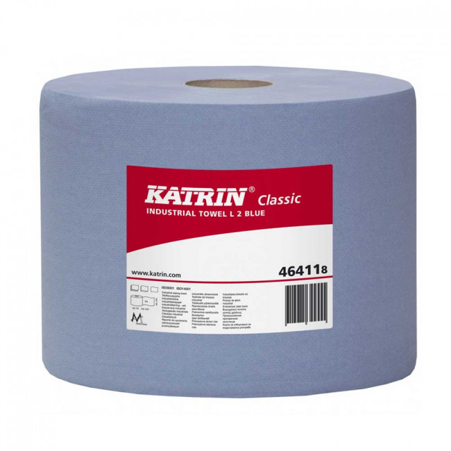 Бумажный протирочный материал Katrin Classic L2 Blue, Арт.464118 Бумажный протирочный материал Katrin Classic L2 Blue, Арт.464118