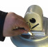 Пепельница уличная Rubbermaid GroundsKeeper Tuscan, чёрная, Арт.FG9W3000BLA