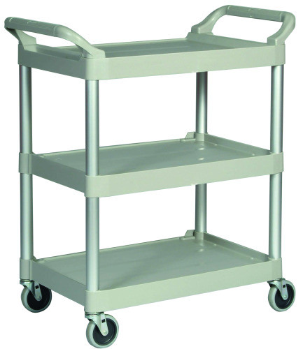 Тележка сервисная открытая, три полки Rubbermaid FG342488OWHT Белая, Арт.FG342488OWHT Тележка сервисная открытая, три полки Rubbermaid FG342488OWHT Белая, Арт.FG342488OWHT