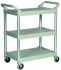 Тележка сервисная открытая, три полки Rubbermaid FG342488OWHT Белая, Арт.FG342488OWHT Тележка сервисная открытая, три полки Rubbermaid FG342488OWHT Белая, Арт.FG342488OWHT