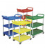 Тележка сервисная открытая, три полки Rubbermaid FG342488OWHT Белая, Арт.FG342488OWHT Тележка сервисная открытая, три полки Rubbermaid FG342488OWHT Белая, Арт.FG342488OWHT