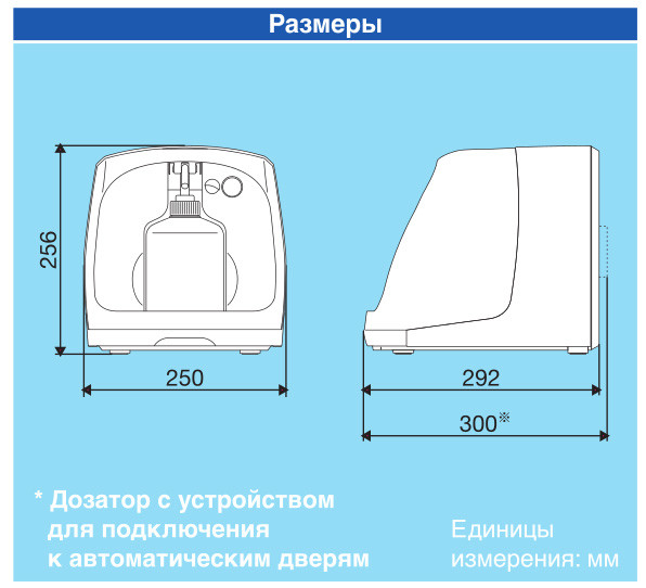 Бесконтактный дозатор под антисептик Saraya HDI-9000, Арт.56010 Бесконтактный дозатор под антисептик Saraya HDI-9000, Арт.56010