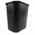Корзина для мусора Rubbermaid, 26,6 литра, чёрная, Арт.FG295600BLA Корзина для мусора Rubbermaid, 26,6 литра, чёрная, Арт.FG295600BLA