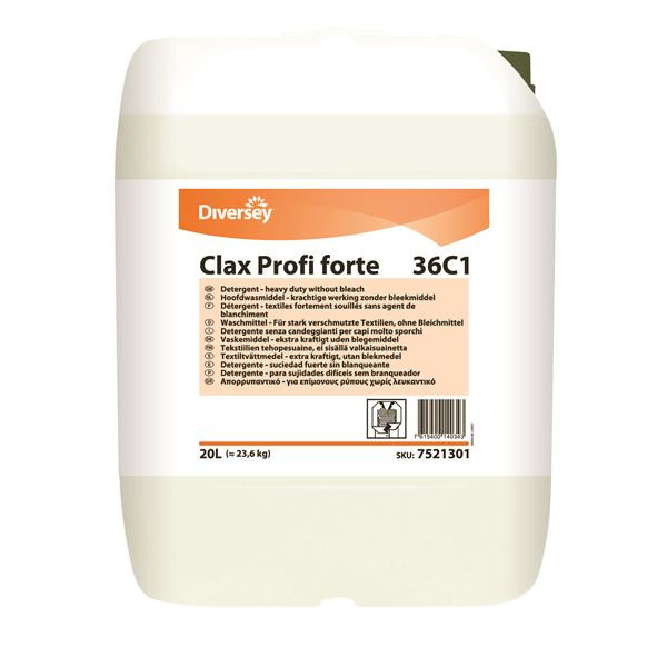 Комплексное средство Clax Profi forte 36C1 для цветного и неокрашенного белья, Арт.7521301