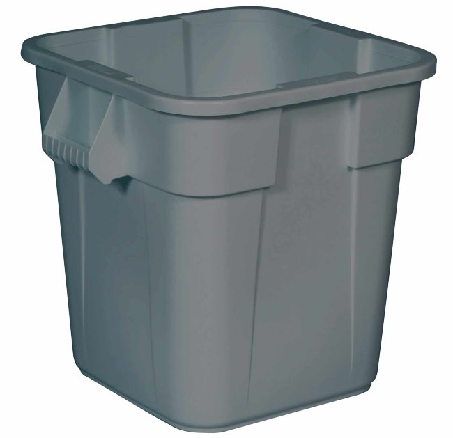 Квадратный контейнер Rubbermaid BRUTE 151,4 литра, серый, Арт.FG353600GRAY Квадратный контейнер Rubbermaid BRUTE 151,4 литра, серый, Арт.FG353600GRAY
