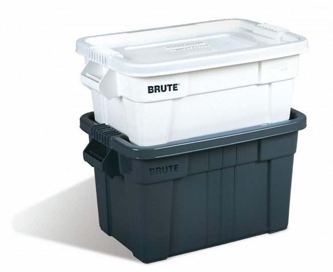 Контейнер Rubbermaid BRUTE, 53 литра, белый, Арт.FG9S3000WHT