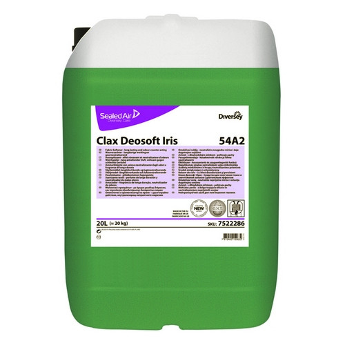 Средство для смягчения ткани и уничтожения запахов Clax Deosoft Iris 54A2, Арт.101107792 Средство для смягчения ткани и уничтожения запахов Clax Deosoft Iris 54A2, Арт.101107792