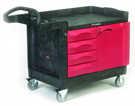 Передвижной бокс - рабочее место Rubbermaid TradeMaster Передвижной бокс - рабочее место Rubbermaid TradeMaster