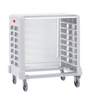 Тележка Rubbermaid Max System с разделочной доской для продуктовых ящиков ProSave