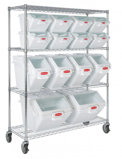 Стеллаж Rubbermaid для контейнеров ProSave, Арт.FG9G8000CHRM Стеллаж Rubbermaid для контейнеров ProSave, Арт.FG9G8000CHRM