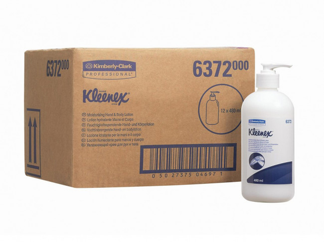 Увлажняющий крем для рук и тела KLEENEX 480 мл., Арт.6372 Увлажняющий крем для рук и тела KLEENEX 480 мл., Арт.6372